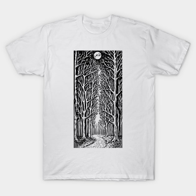 WOOD WALK T-Shirt by AnOakEye